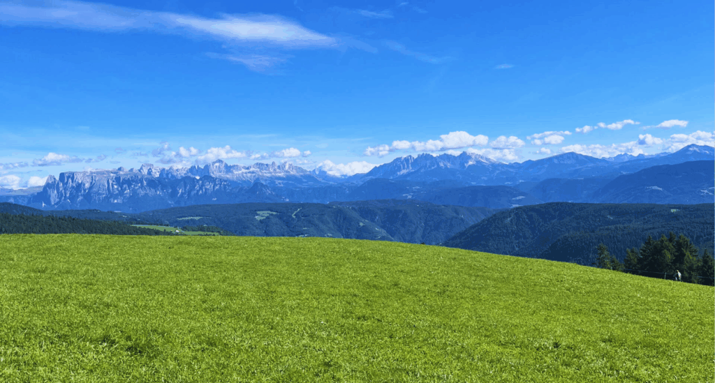 Blick auf die Berge, Foto aufgenommen in Südtirol von Marketingmanager Maximilian