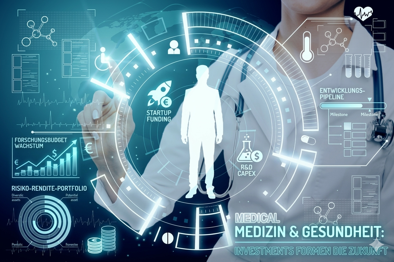 Von Diagnose bis Therapie: Wie Investments die Medizin- und Gesundheitsbranche verändern und Portfolios stärken